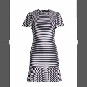 Nwt ! MICHAEL Michael Kors Stripe T-Shirt Dress